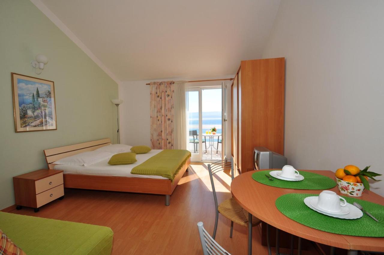 Anastazija Sea View Apartman Omiš Kültér fotó
