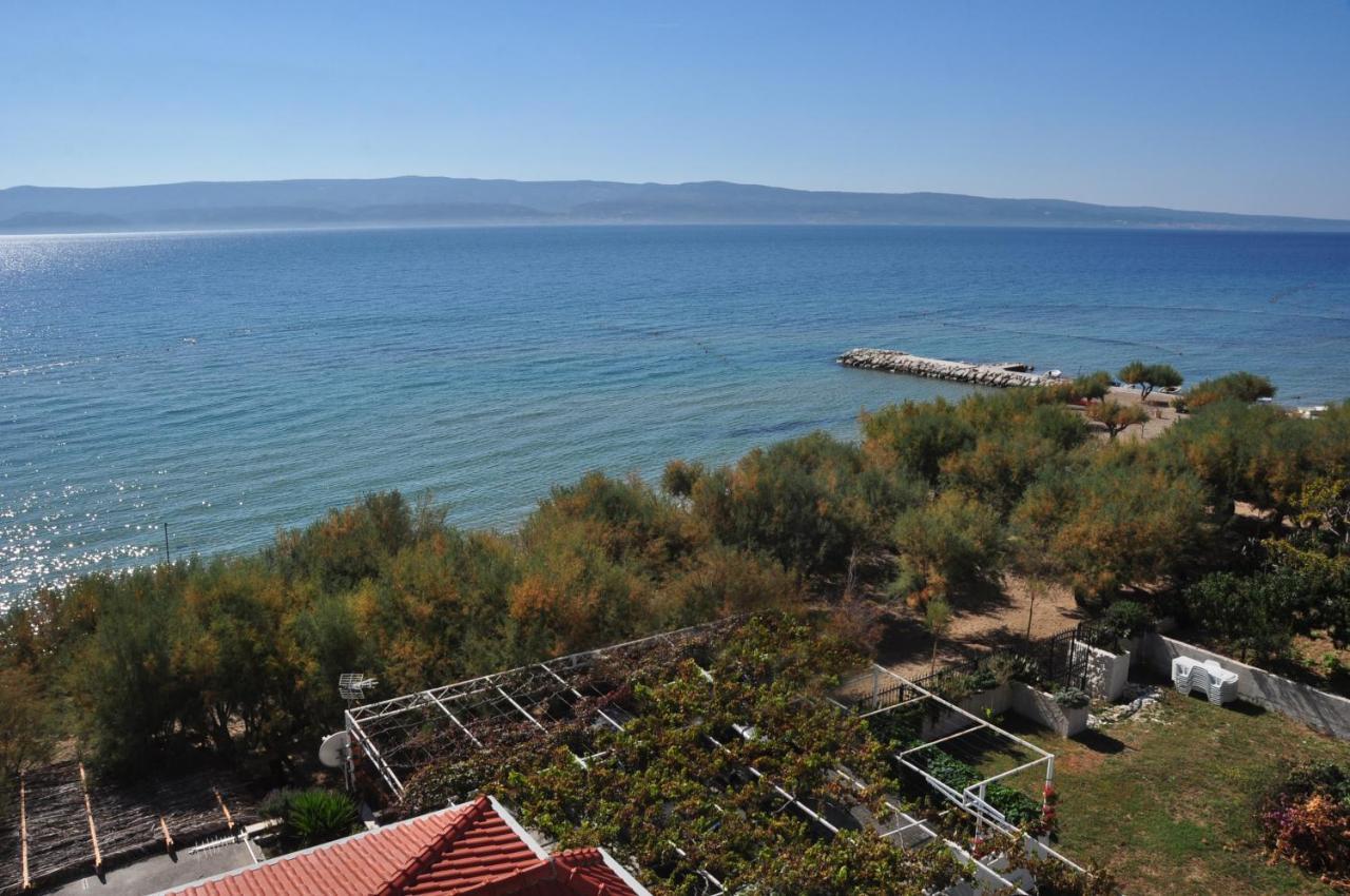 Anastazija Sea View Apartman Omiš Kültér fotó