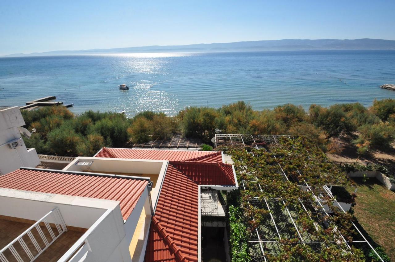 Anastazija Sea View Apartman Omiš Kültér fotó