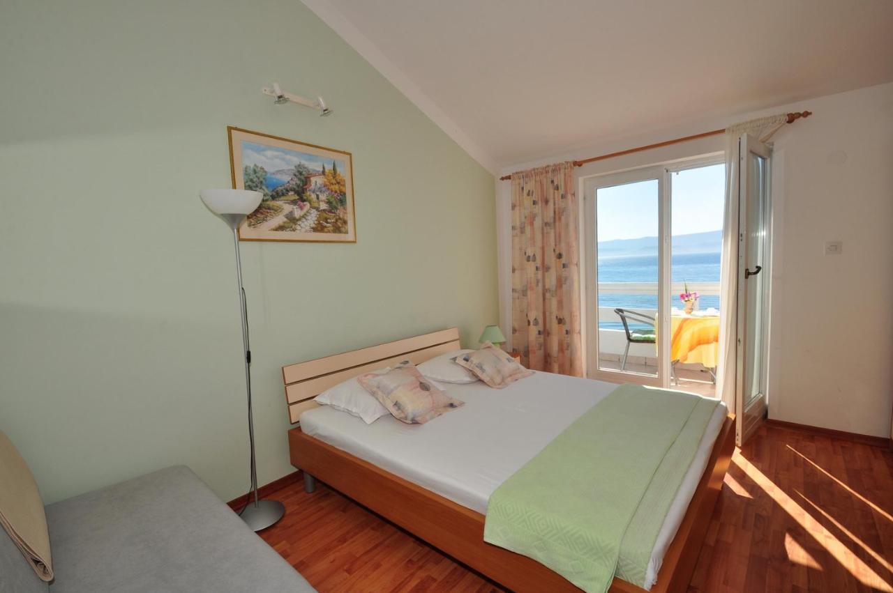 Anastazija Sea View Apartman Omiš Kültér fotó